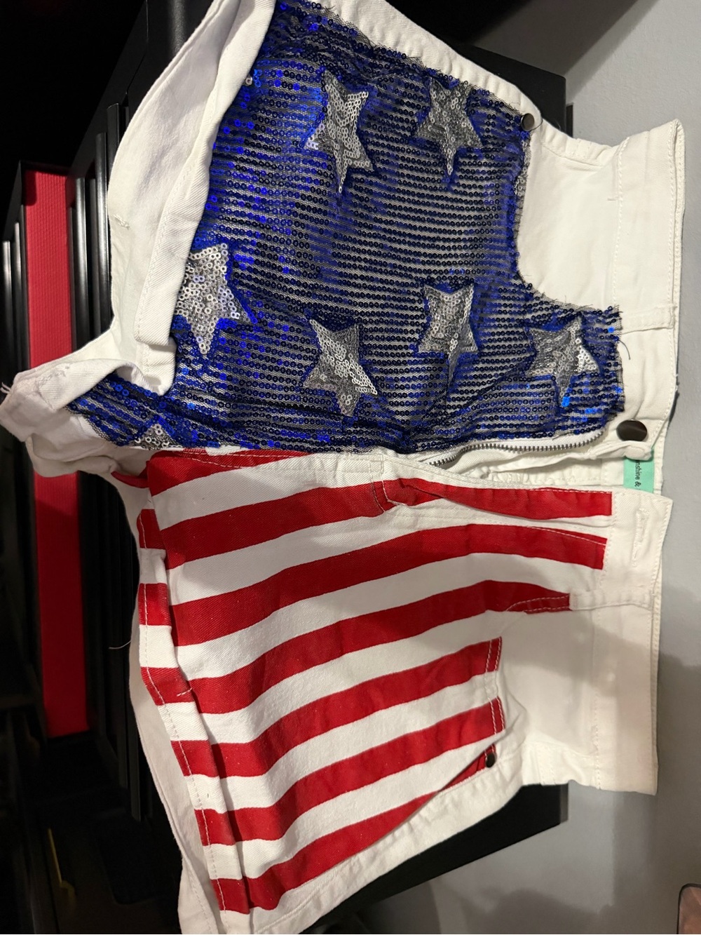 Sunshine & Rodeos  patriotic shorts